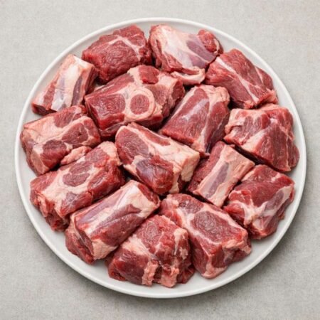 Fresh Mutton (Goat) Biryani Cut