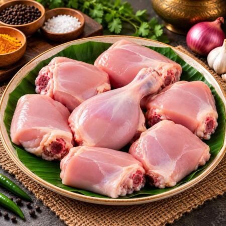 Fresh Chicken Biryani Cut, Large Cut Pieces, Without Neck