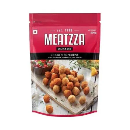 Meatzza Chicken Popcorn, 1 kg Value Pack