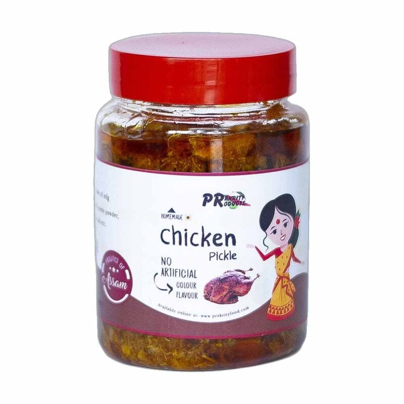 Chicken pickle online in Guwahati, Assamese chicken pickle, homemade chicken pickle
