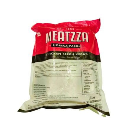 Meatzza Chicken Seekh Kabab, 1 Kg Value Pack