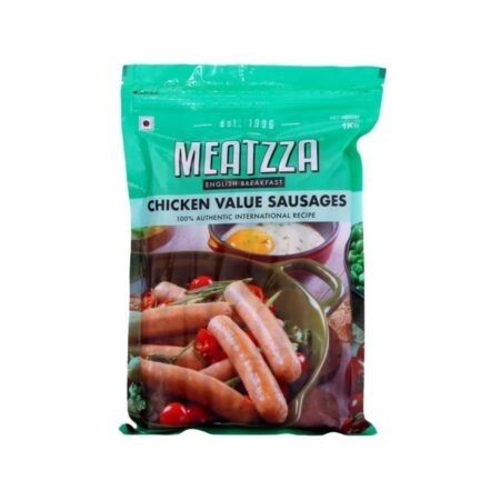 Meatzza Chicken Sausages, 1 Kg Value Pack