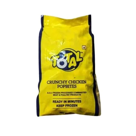 Total Crunchy Chicken Popbites/Popcorn, 1 Kg Value Pack