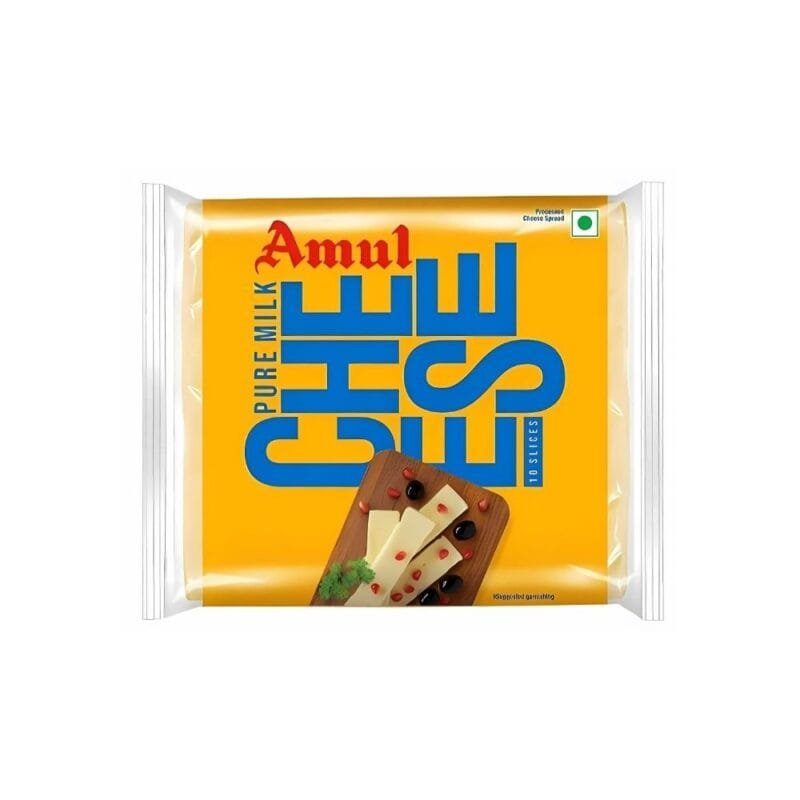 Amul Pure Milk Cheese Slices, 200 g