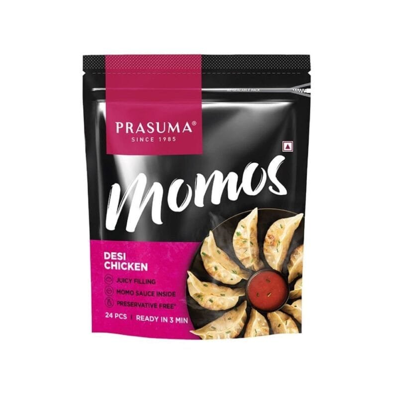 Prasuma Desi Chicken Momo, 24 Pieces