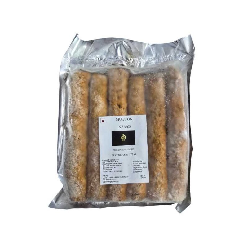 Mutton Kabab, 500 g Pack