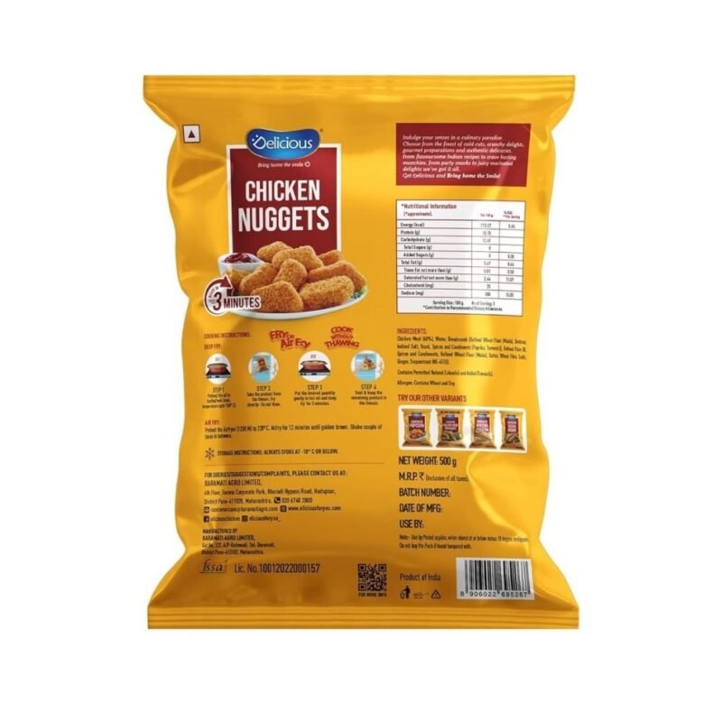 Elicious Chicken Nuggets, 500 g - Image 2