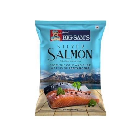 Big Sam's Silver Salmon Fillet (Coho Salmon), 200 g
