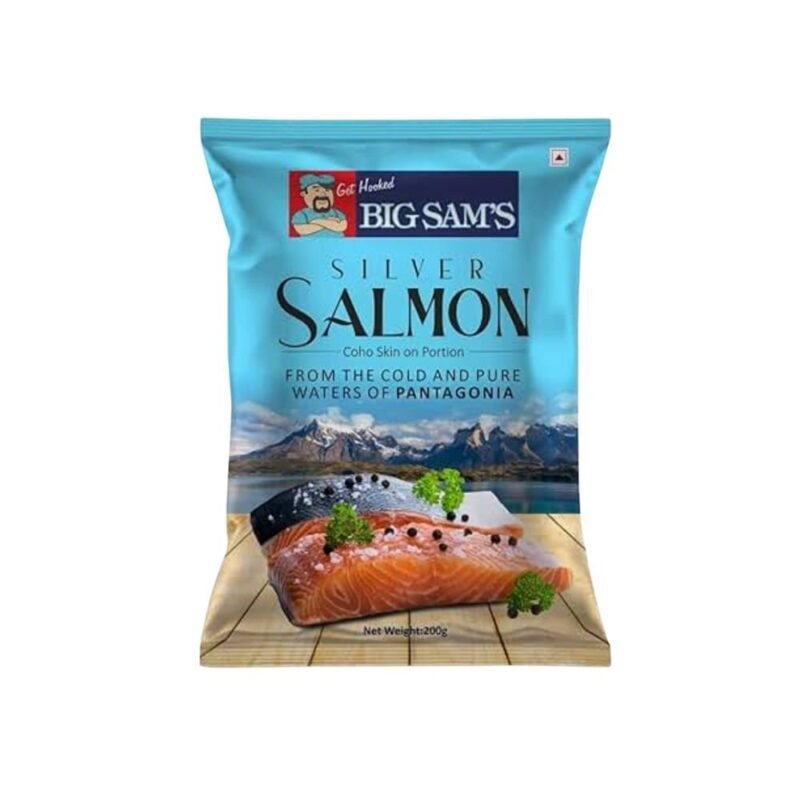 Big Sam's Silver Salmon Fillet (Coho Salmon), 200 g