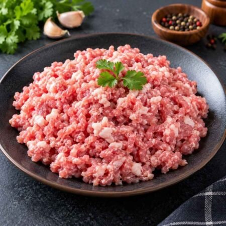 Fresh Pork Keema/Minced Meat (Ground Pork), 50% Red Meat (Kaath Mangsho)